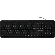 Tastatura spacer usb multimedia 104 taste + 11 taste multimedia anti-spill black spkb-169 45504123   (include tv 0.8lei) Spacer 