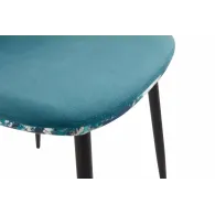 SET 2 SCAUNE CATIFEA JAQUARD- BLUE