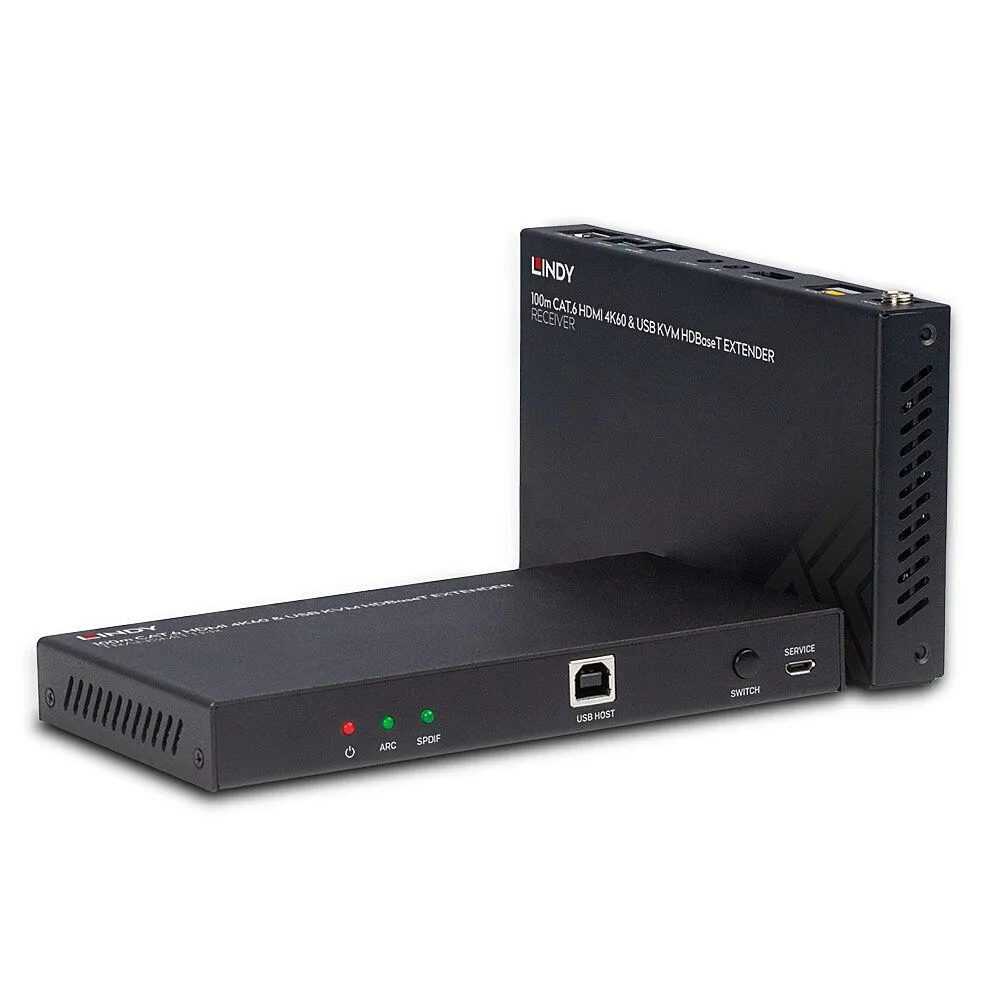 Lindy 38343 extender KVM Transmițător și receptor