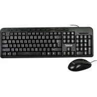 Kit wired spacer usb tastatura multimedia spkb-169 + mouse optic spmo-m11 black spds-1691  /45505412 (include tv 0.8lei) Spacer 