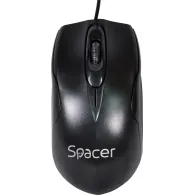 Kit wired spacer usb tastatura multimedia spkb-169 + mouse optic spmo-m11 black spds-1691  /45505412 (include tv 0.8lei) Spacer 