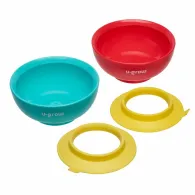 Set 2 boluri cu ventuza, 340 ml