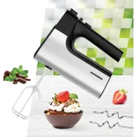 Mixer de mana heinner hm-500bkss 500w viteza variabila accesorii: teluri