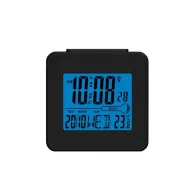 Radio denver rec-34 black calendar functie alarma funcite snooze termometru