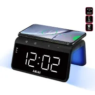 Ceas cu fct. de incarcare akai acrb-2000 putere incarcare 10w