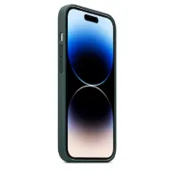 Apple iphone 14 pro leather case with magsafe - forest