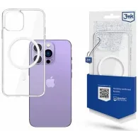3mk magsafe case for iphone 14 pro - transparent plastic