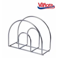 Chrome napkin holder 14 x 11 x 4 cm material: