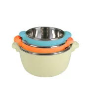 Belly beige food warmer 3 pcs set: 2+4+6l
foldable lock