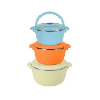 Belly beige food warmer 3 pcs set: 2+4+6l
foldable lock