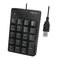 Tastatura numerica  logilink usb 19 taste negru id0184 (include tv 0.8lei) Logilink - 1