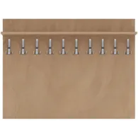 Cuier cu 10 agatatori metalice