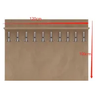 Cuier cu 10 agatatori metalice