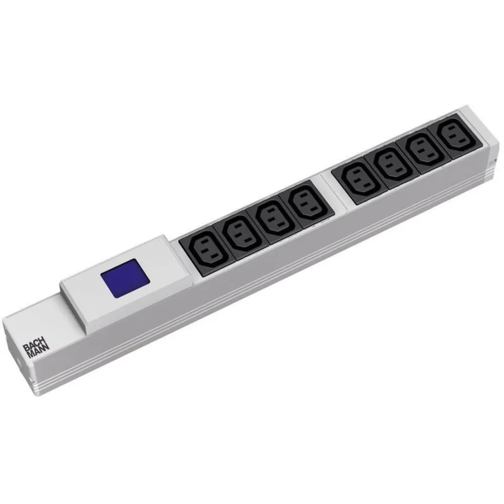Bachmann IT PDU  8xC13 1xAmpermetru cordon 2,0m