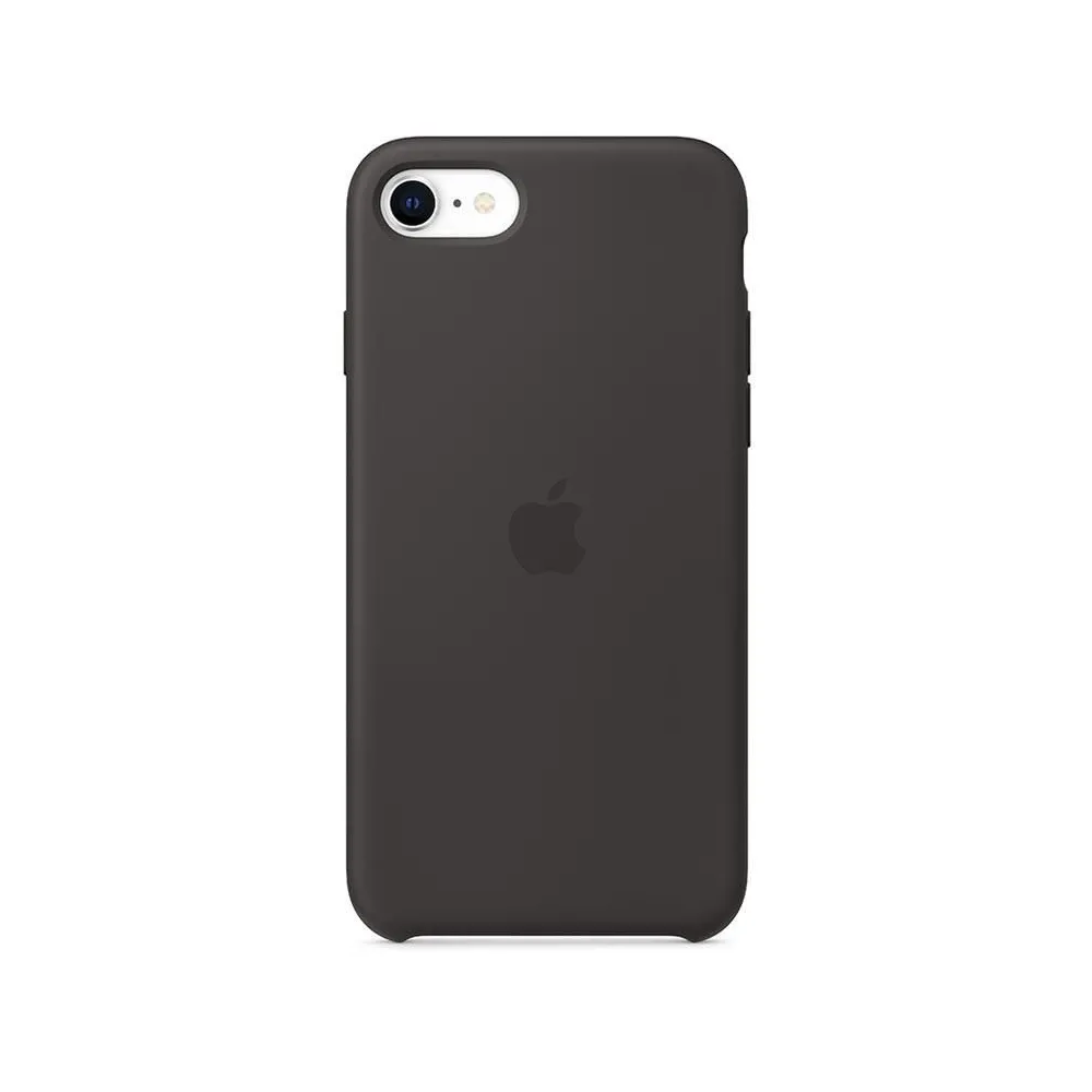 Apple iPhone SE2 Silicone Case - Black