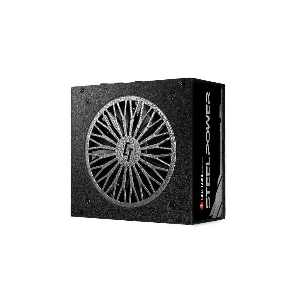 Sursa chieftec 750w (real) steelpower series modulara fan 12cm certificare 80plus bronze 2x cpu 4+4 4x pci-e (6+2) 6x sata bdk-7