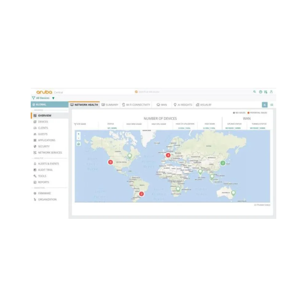 Aruba Central 62xx or 29xx Switch Foundation 3 year Subscription E-STU