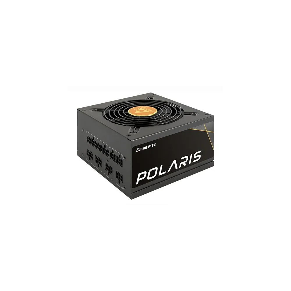 Sursa chieftec 650w (real) polaris series modulara fan 12cm certificare 80plus gold 2x cpu 4+4 4x pci-e (6+2) 6x sata pps-650fc 