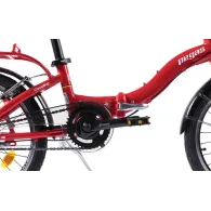 Pegas camping 20'' aluminiu 3s rosu alb