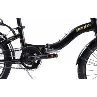 Pegas camping 20'' aluminiu 3s negru nis