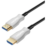 Cablu Premium Cord KPHDM21X20, HDMI-HDMI 2.0b Optical Active, negru
