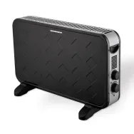 "Convector Heinner HCVH-Y2000TBK, 2 setari de temperatura: 1250/2000W,
termostat ajustabil, ventilator Turbo, protectie suprainc