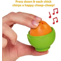 Tomy Toomies Hide & Squeak Egg Stackers
