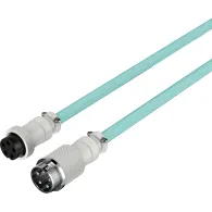 HyperX 6J681AA cablu tastatură mouse Verde, Alb 1,37 m