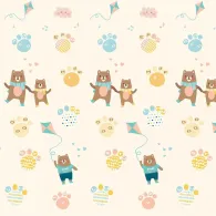 Covor de joaca pentru copii u-grow din spuma pliabil 2