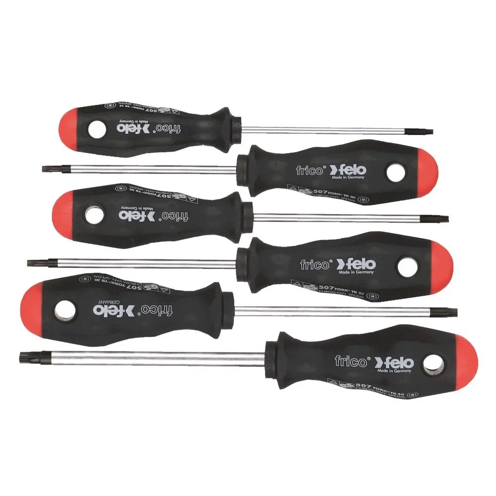 Set surubelnite frico cu varf torxtr - 6buc/set