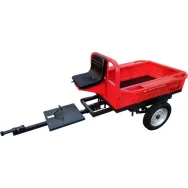 Remorca motocultor Rotakt REM400, capacitate 400 kg, roti 4.00-12