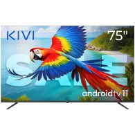 75 uhd android tv 11 black 60 hz av1 sound