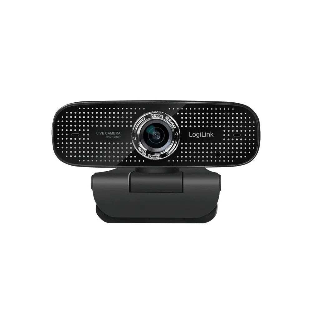Camera web logilink senzor. 1080p full-hd cu rezolutie video 1920x1080 unghi vizualizare 100grade pivotare 90grade rotatie 180gr