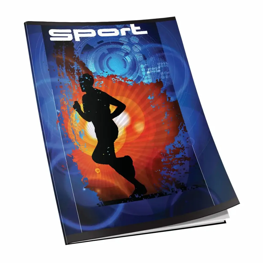 Caiet studentesc de matematica, capsat, 80 file