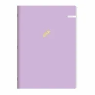 Caiet A4 dictando, capsat, coperta soft touch, 60file