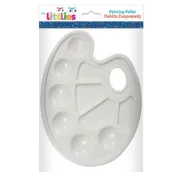 Paleta pentru pictura The Littlies, alba