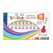 Culori cerate The Littlies, 12 culori