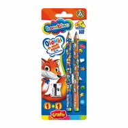 Set 2 creioane Majewski Bambino si ascutitoare