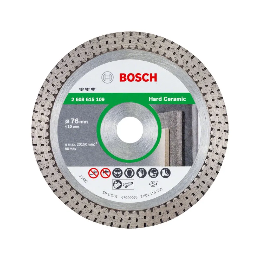 Bosch disc diamantat best for ceramic 1.5x10x76mm