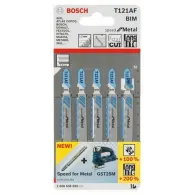 Bosch 2 608 636 699 lamă pentru fierestrău mecanic, fierăstrău de traforaj fierăstrău sabie Lamă ferăstrău mecanic Bimetal 5