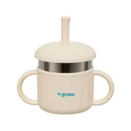 Cana cu pai din silicon si interior din inox220 ml