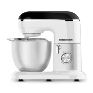 Mixer planetar heinner hpm-1300whbk 1300w col inox: 6l 7 viteze