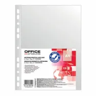 Set file de protectie cristal Office Products, 30 microni, A4, plastic, 100buc