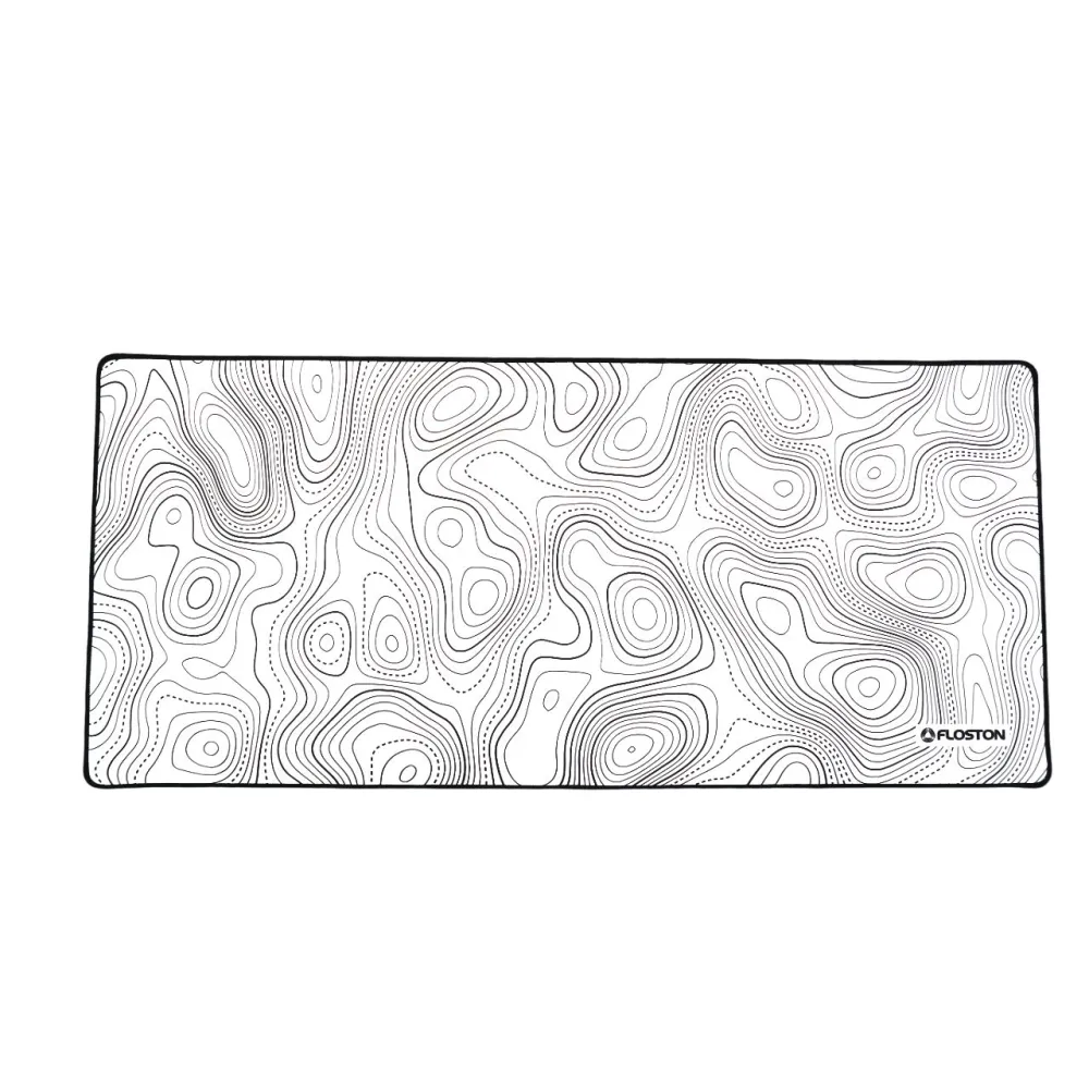 Topographic white 90 x 40cm baza cauciucata supraf