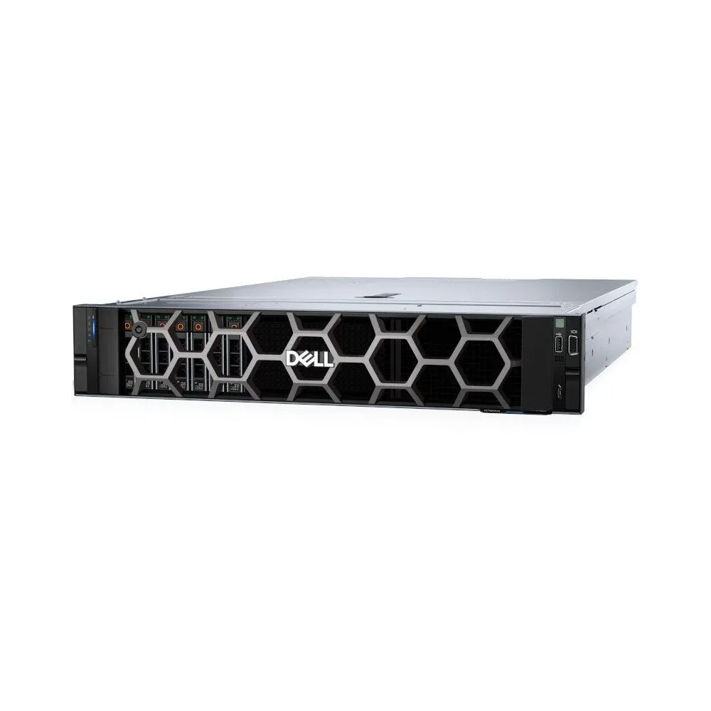 Poweredge r760xs rack server 2x intel xeon silver 4509y 2.6g