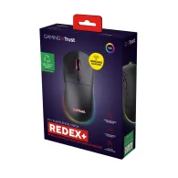 Trust GXT 927 Redex+ mouse-uri Gaming Mâna dreaptă RF Wireless + USB Type-A Cu laser 25600 DPI