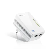 Amplificator powerline 300mbps av500 500mbps powerline datarate 2 10/100mbps fast ethernet homeplug av tp-link tl-wpa4220 (inclu