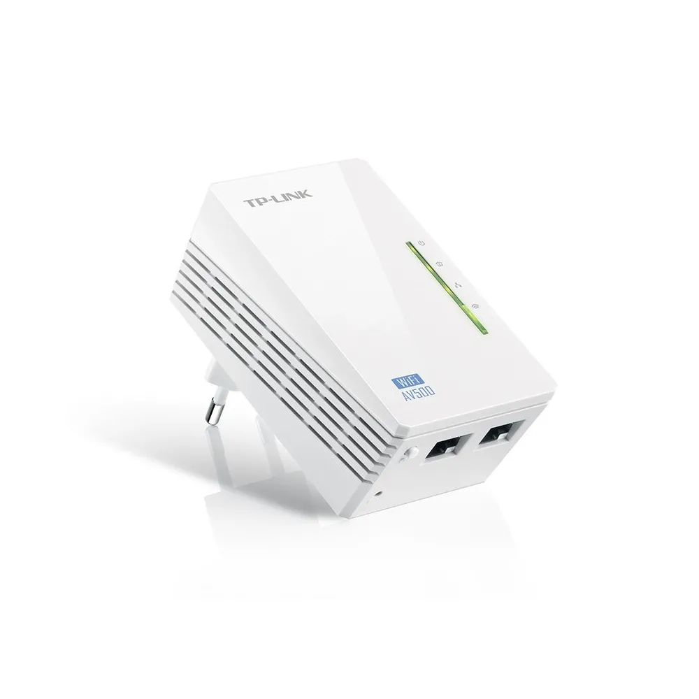Amplificator powerline 300mbps av500 500mbps powerline datarate 2 10/100mbps fast ethernet homeplug av tp-link tl-wpa4220 (inclu