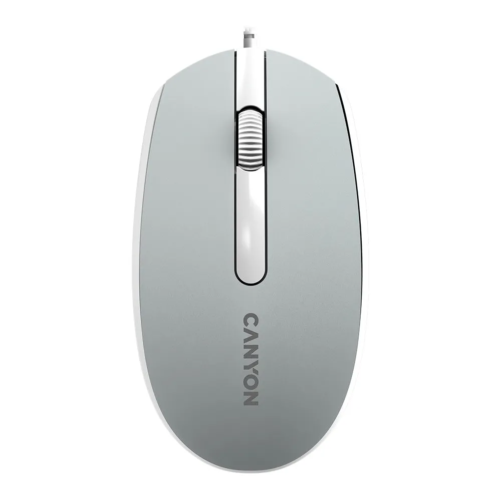 Canyon mouse m-10 wired dark grey