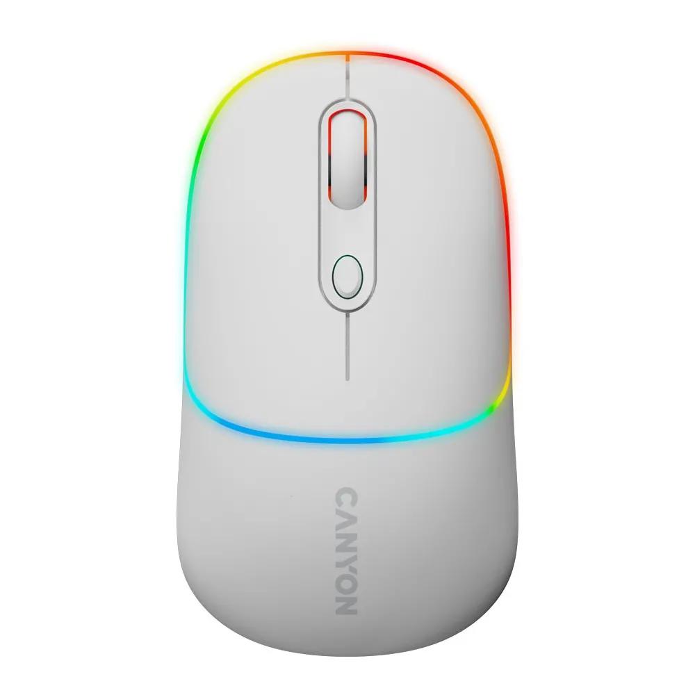 Canyon mouse mw-22 2in1 bt/ wireless snow white